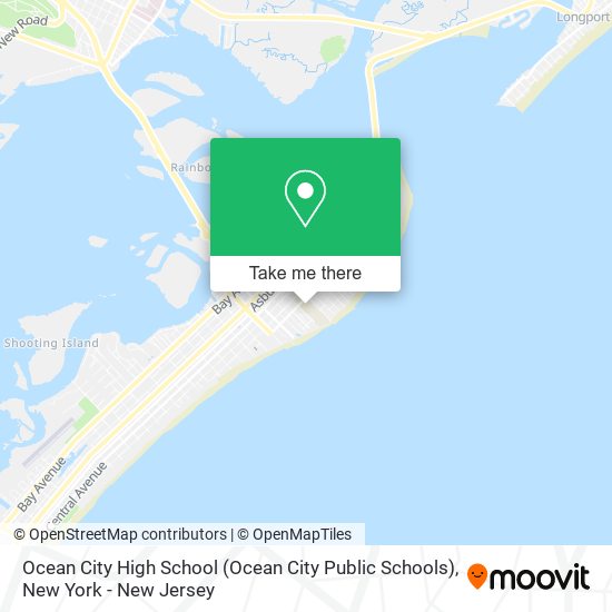 Ocean City High School (Ocean City Public Schools) map