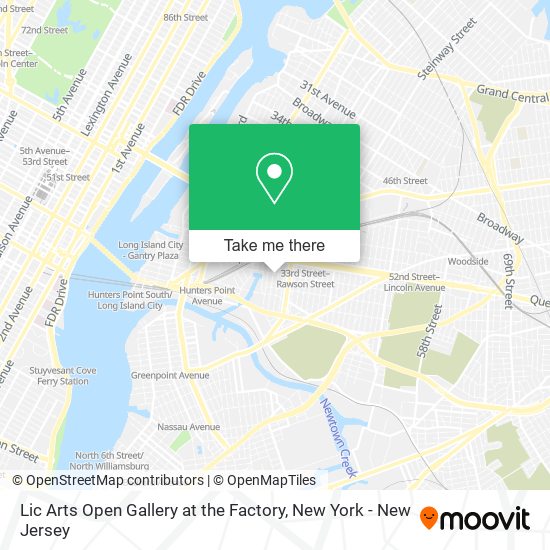 Mapa de Lic Arts Open Gallery at the Factory