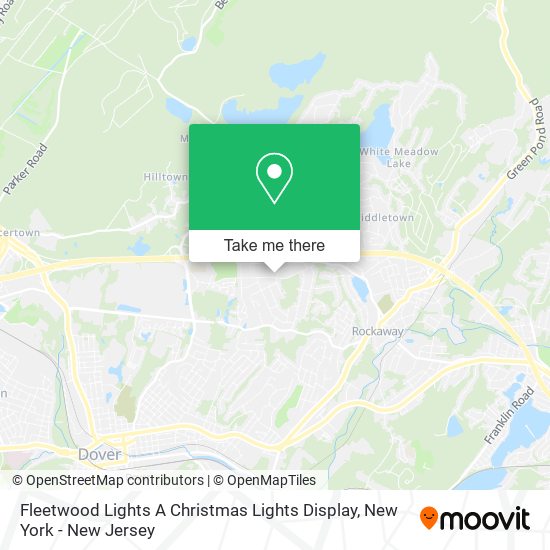 Mapa de Fleetwood Lights A Christmas Lights Display