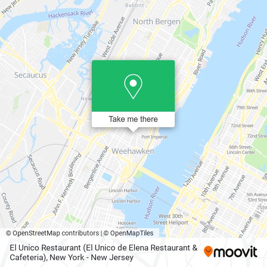 El Unico Restaurant (El Unico de Elena Restaurant & Cafeteria) map