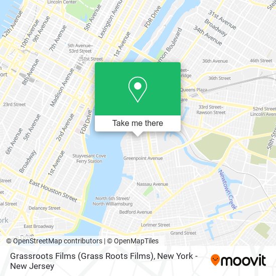Mapa de Grassroots Films (Grass Roots Films)