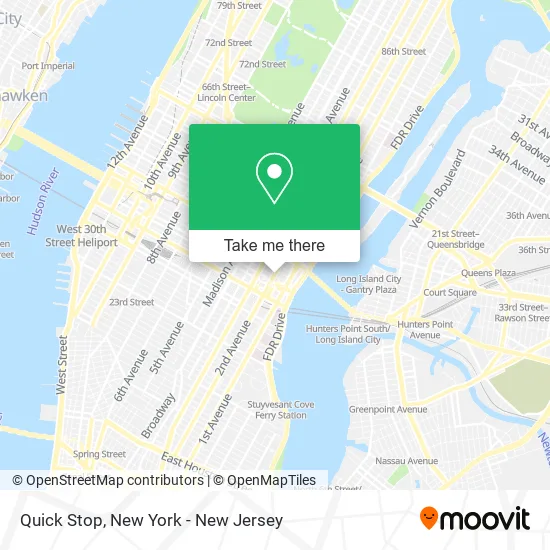 Mapa de Quick Stop