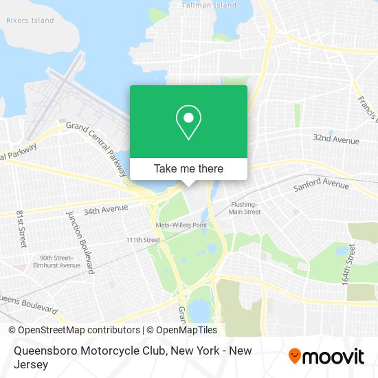 Queensboro Motorcycle Club map