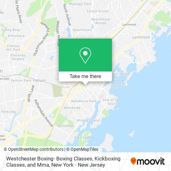 Westchester Boxing- Boxing Classes, Kickboxing Classes, and Mma map