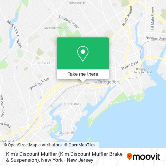 Kim's Discount Muffler (Kim Discount Muffler Brake & Suspension) map