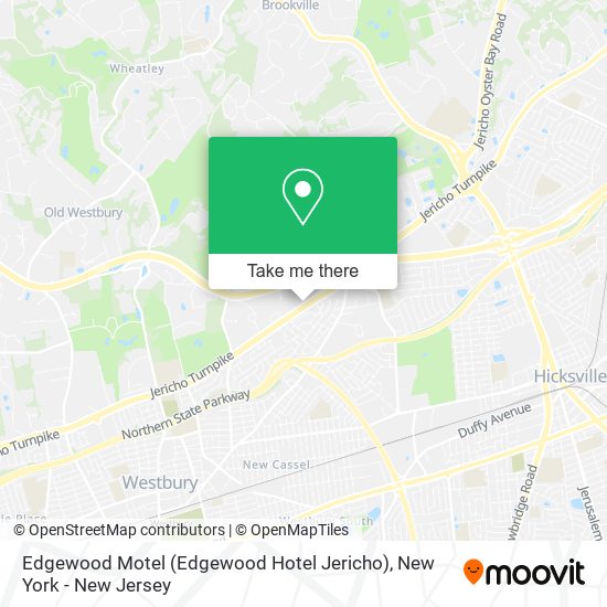 Edgewood Motel (Edgewood Hotel Jericho) map