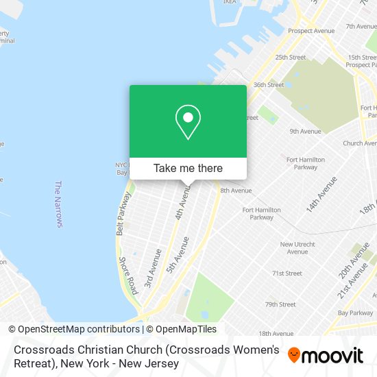 Mapa de Crossroads Christian Church (Crossroads Women's Retreat)