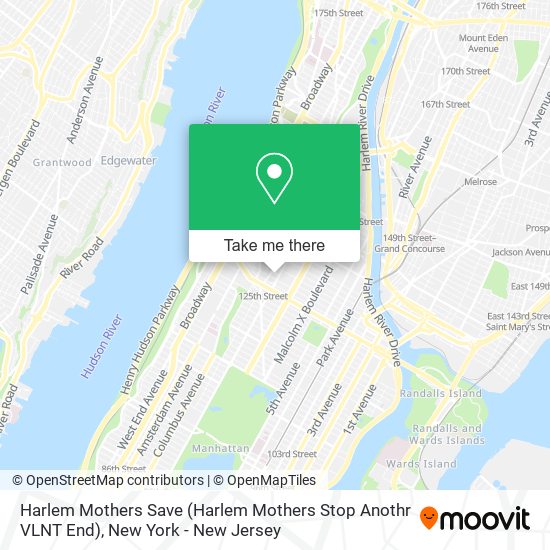 Harlem Mothers Save (Harlem Mothers Stop Anothr VLNT End) map
