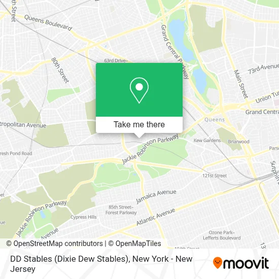 DD Stables (Dixie Dew Stables) map