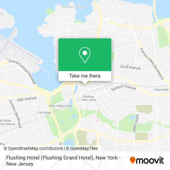 Mapa de Flushing Hotel (Flushing Grand Hotel)