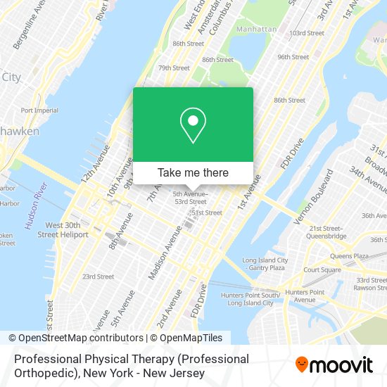 Mapa de Professional Physical Therapy (Professional Orthopedic)