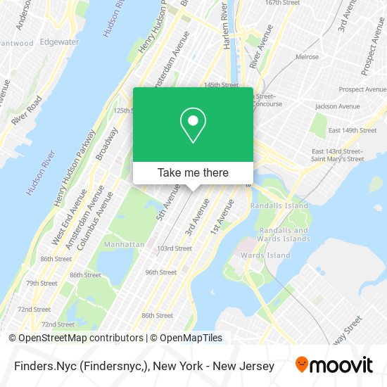 Mapa de Finders.Nyc (Findersnyc,)