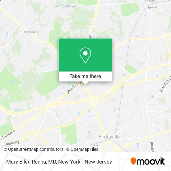 Mary Ellen Renna, MD map
