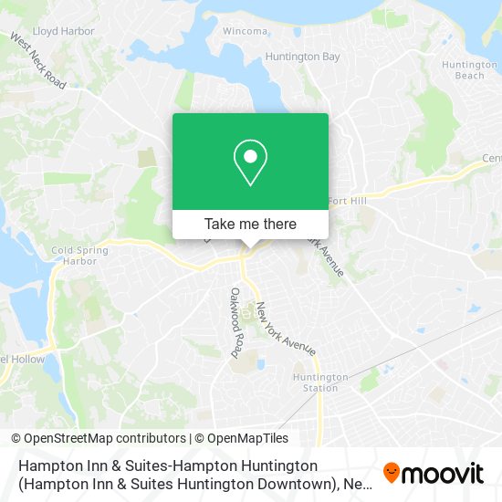 Hampton Inn & Suites-Hampton Huntington map