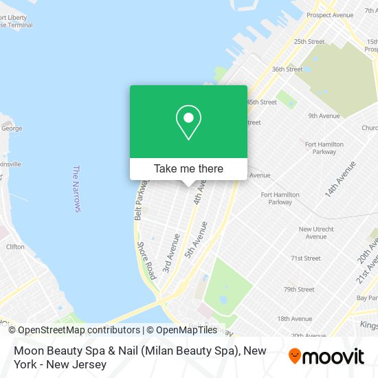 Mapa de Moon Beauty Spa & Nail (Milan Beauty Spa)