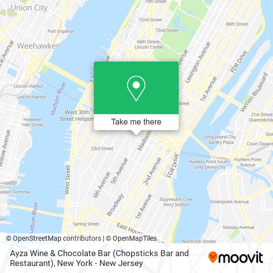 Ayza Wine & Chocolate Bar (Chopsticks Bar and Restaurant) map