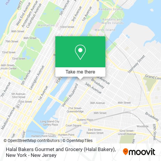 Halal Bakers Gourmet and Grocery (Halal Bakery) map