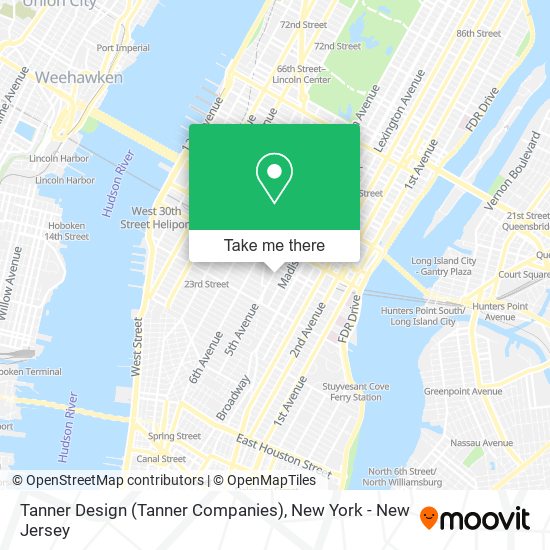 Tanner Design (Tanner Companies) map