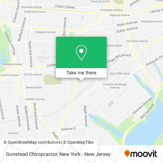 Gonstead Chiropractor map