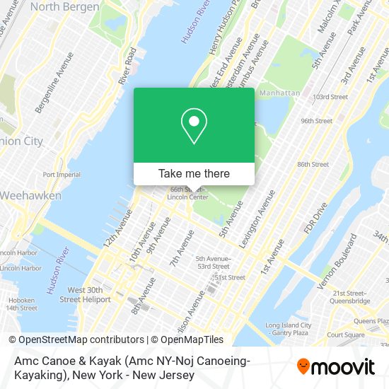 Amc Canoe & Kayak (Amc NY-Noj Canoeing-Kayaking) map