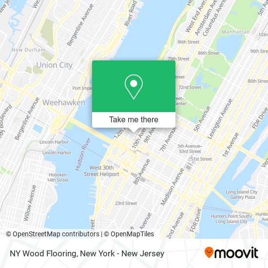 NY Wood Flooring map
