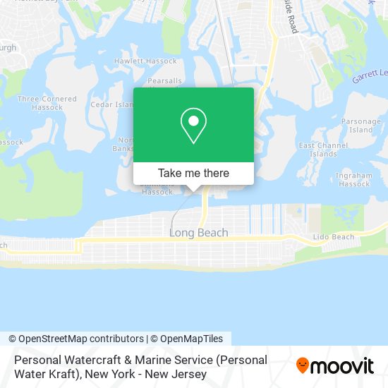 Mapa de Personal Watercraft & Marine Service (Personal Water Kraft)