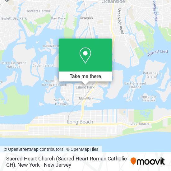 Mapa de Sacred Heart Church (Sacred Heart Roman Catholic CH)