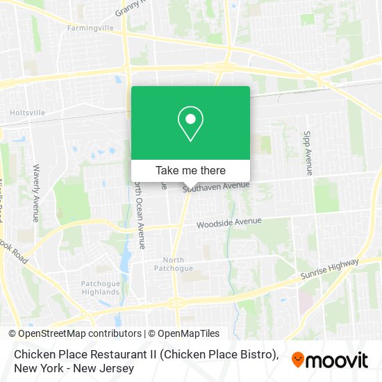 Chicken Place Restaurant II (Chicken Place Bistro) map