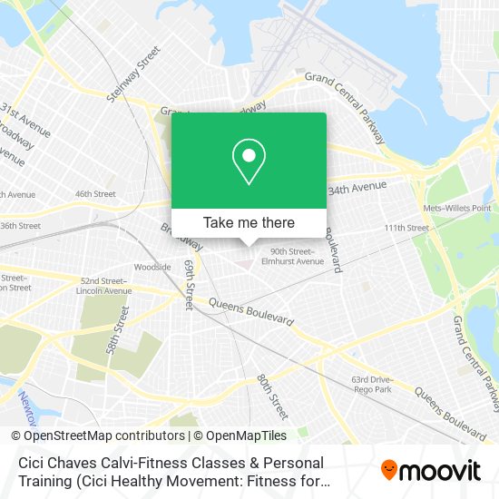 Cici Chaves Calvi-Fitness Classes & Personal Training (Cici Healthy Movement: Fitness for Women) map