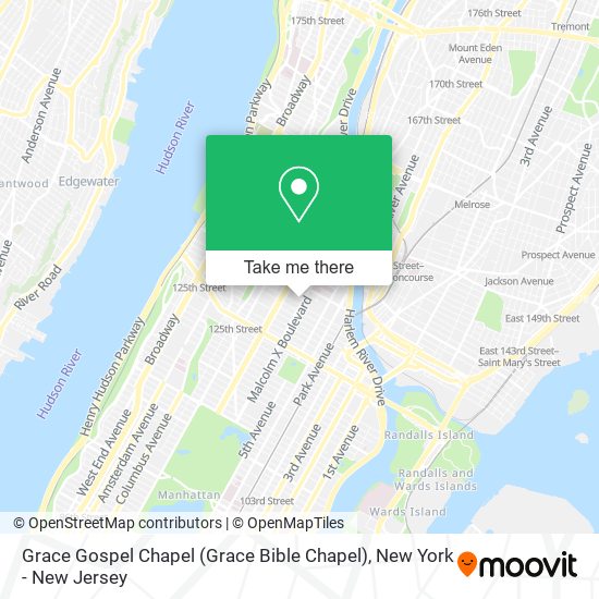 Mapa de Grace Gospel Chapel (Grace Bible Chapel)