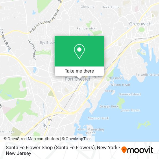 Mapa de Santa Fe Flower Shop (Santa Fe Flowers)