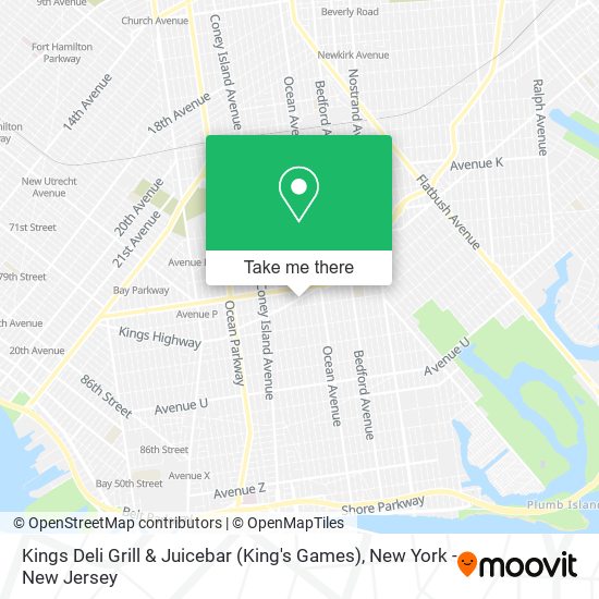 Kings Deli Grill & Juicebar (King's Games) map