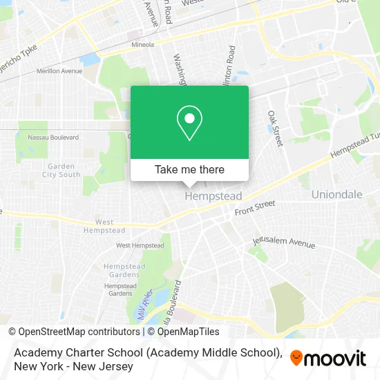 Academy Charter School (Academy Middle School) map