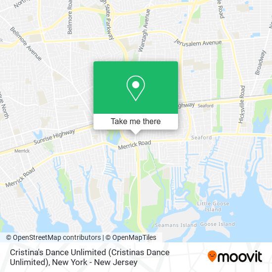 Cristina's Dance Unlimited (Cristinas Dance Unlimited) map