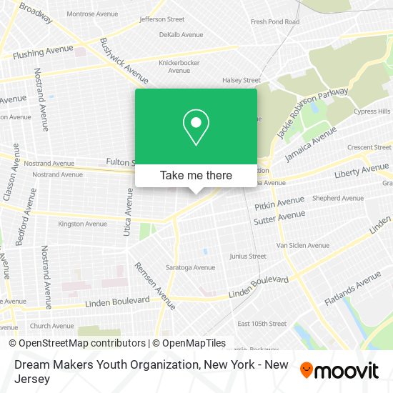 Mapa de Dream Makers Youth Organization