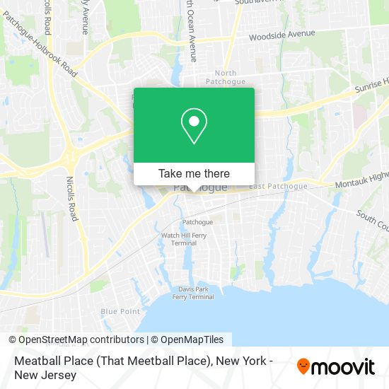 Mapa de Meatball Place (That Meetball Place)