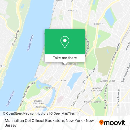 Mapa de Manhattan Col Official Bookstore