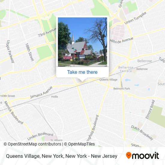 Mapa de Queens Village, New York