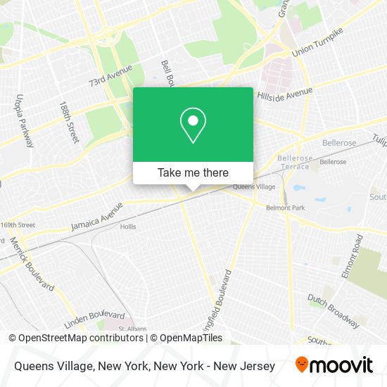 Mapa de Queens Village, New York