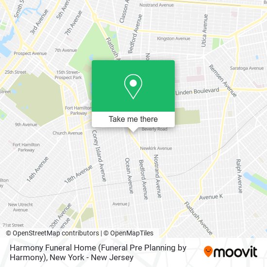 Harmony Funeral Home (Funeral Pre Planning by Harmony) map