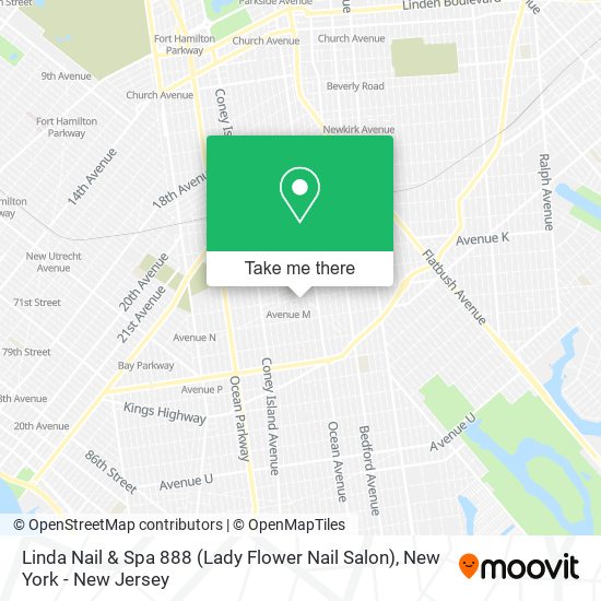 Linda Nail & Spa 888 (Lady Flower Nail Salon) map