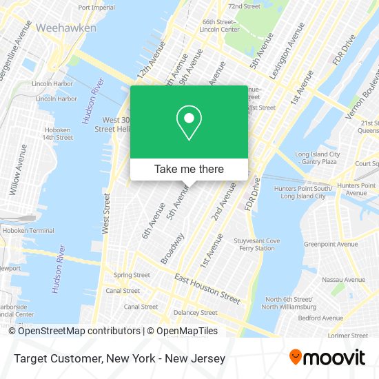 Target Customer map