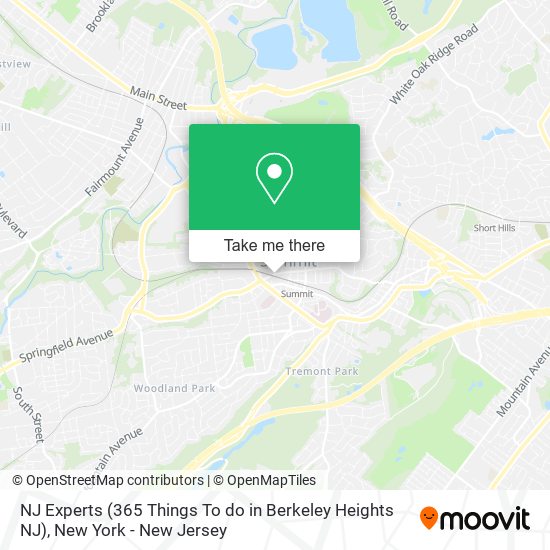 NJ Experts (365 Things To do in Berkeley Heights NJ) map