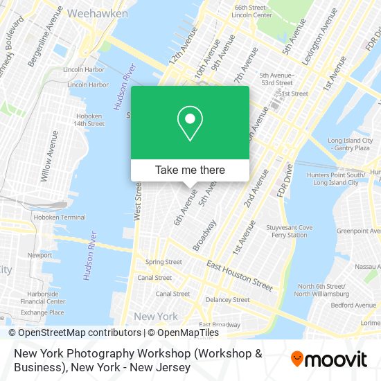 Mapa de New York Photography Workshop (Workshop & Business)