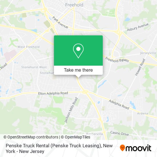 Penske Truck Rental (Penske Truck Leasing) map