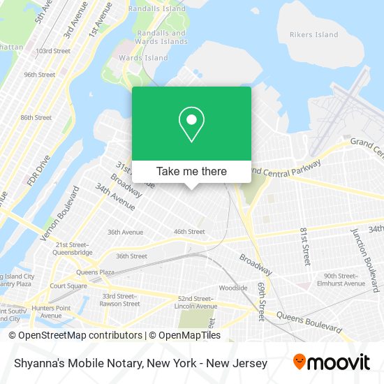 Shyanna's Mobile Notary map