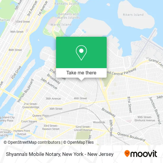 Shyanna's Mobile Notary map