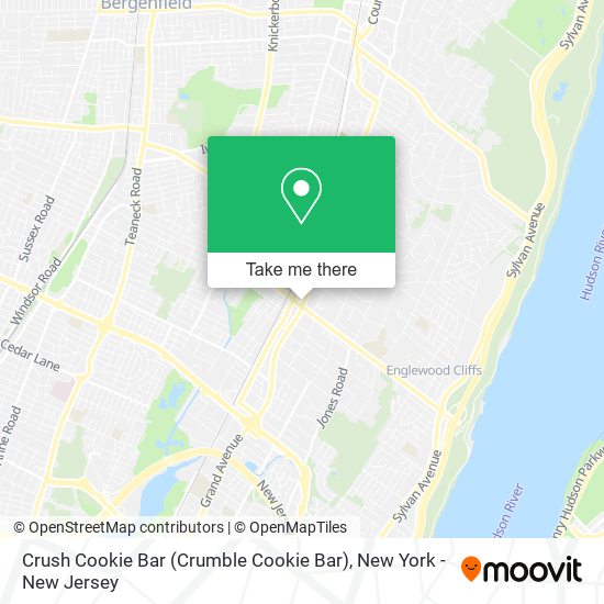 Crush Cookie Bar (Crumble Cookie Bar) map