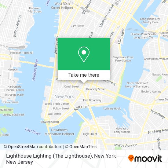 Lighthouse Lighting (The Lighthouse) map