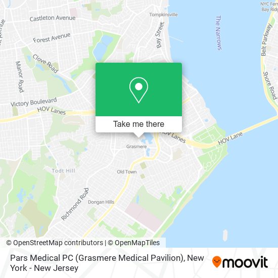 Mapa de Pars Medical PC (Grasmere Medical Pavilion)